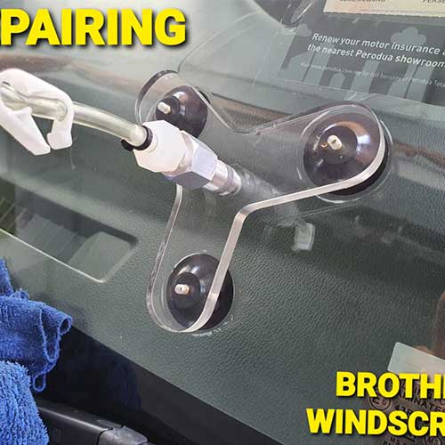 Windscreen Crack Restoration